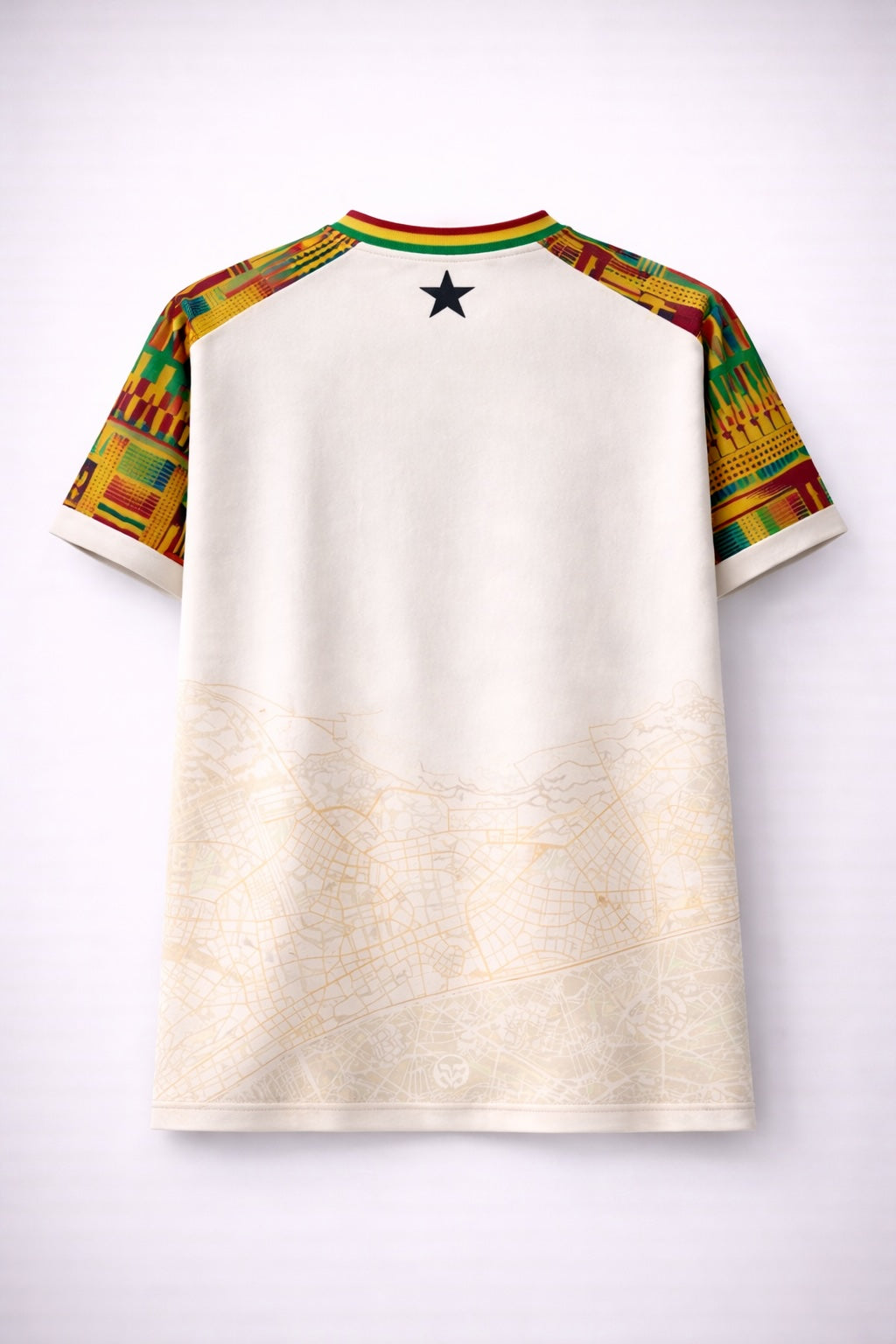 Ghana Heritage Jersey – Accra Street Map Edition