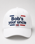 Bob’s Your Uncle England Embroidered Baseball Cap – UK Flag Style Hat