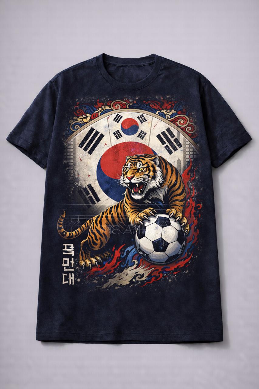 South Korea Heritage Graphic Tee – Tiger Edition
