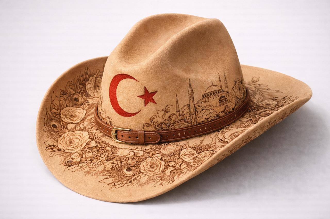 Turkey Heritage Cowboy Hat – Crescent Edition