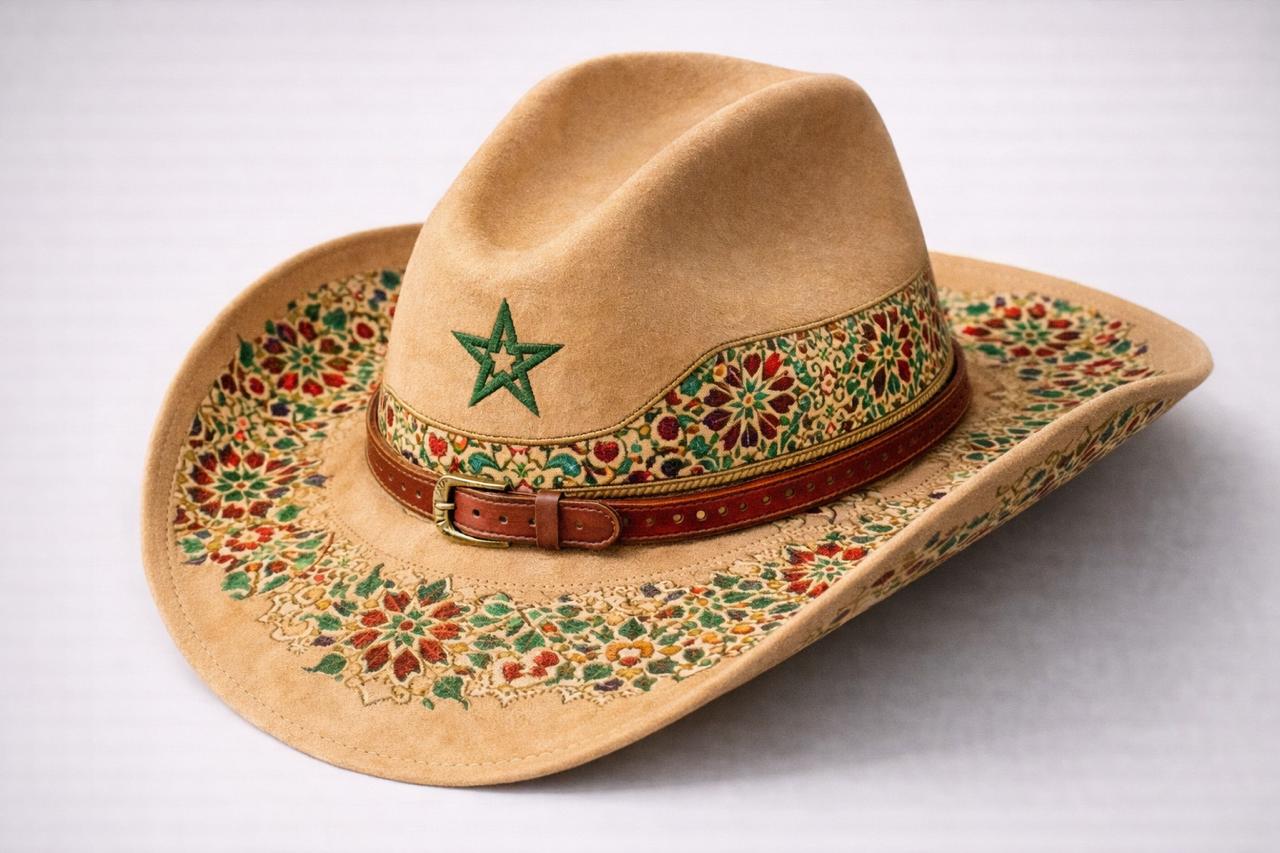 Morocco Heritage Cowboy Hat – Atlas Edition
